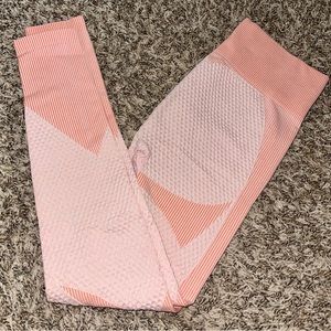 seamless high stretch textured leggings